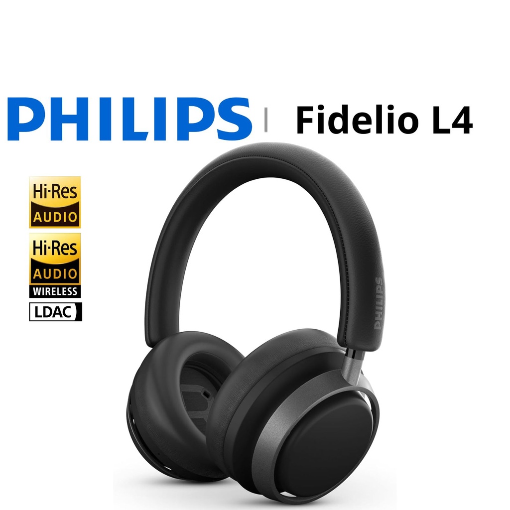 Philips Fidelio L4 ワイヤレスノイズキャンセリングヘッドフォン Philips Fidelio L4 – audífonos ANC Bluetooth